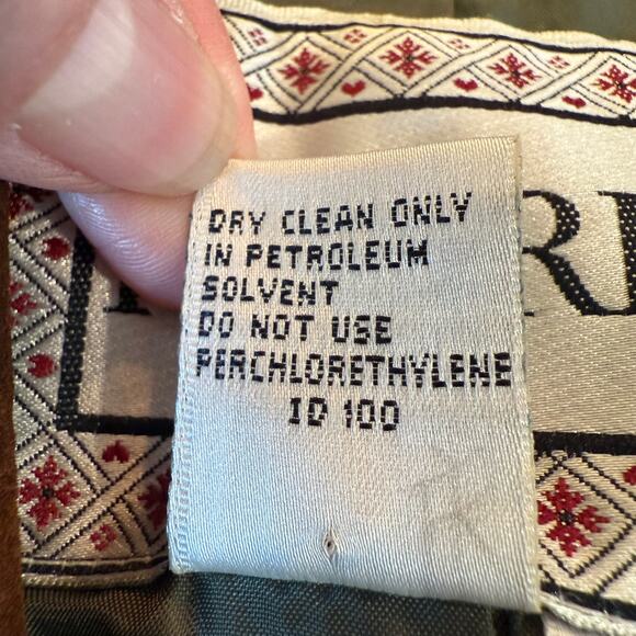 Laurice Blazer M Mixed Wool Tweed Patchwork Suede Collar Vintage Vibes - Picture 9 of 10